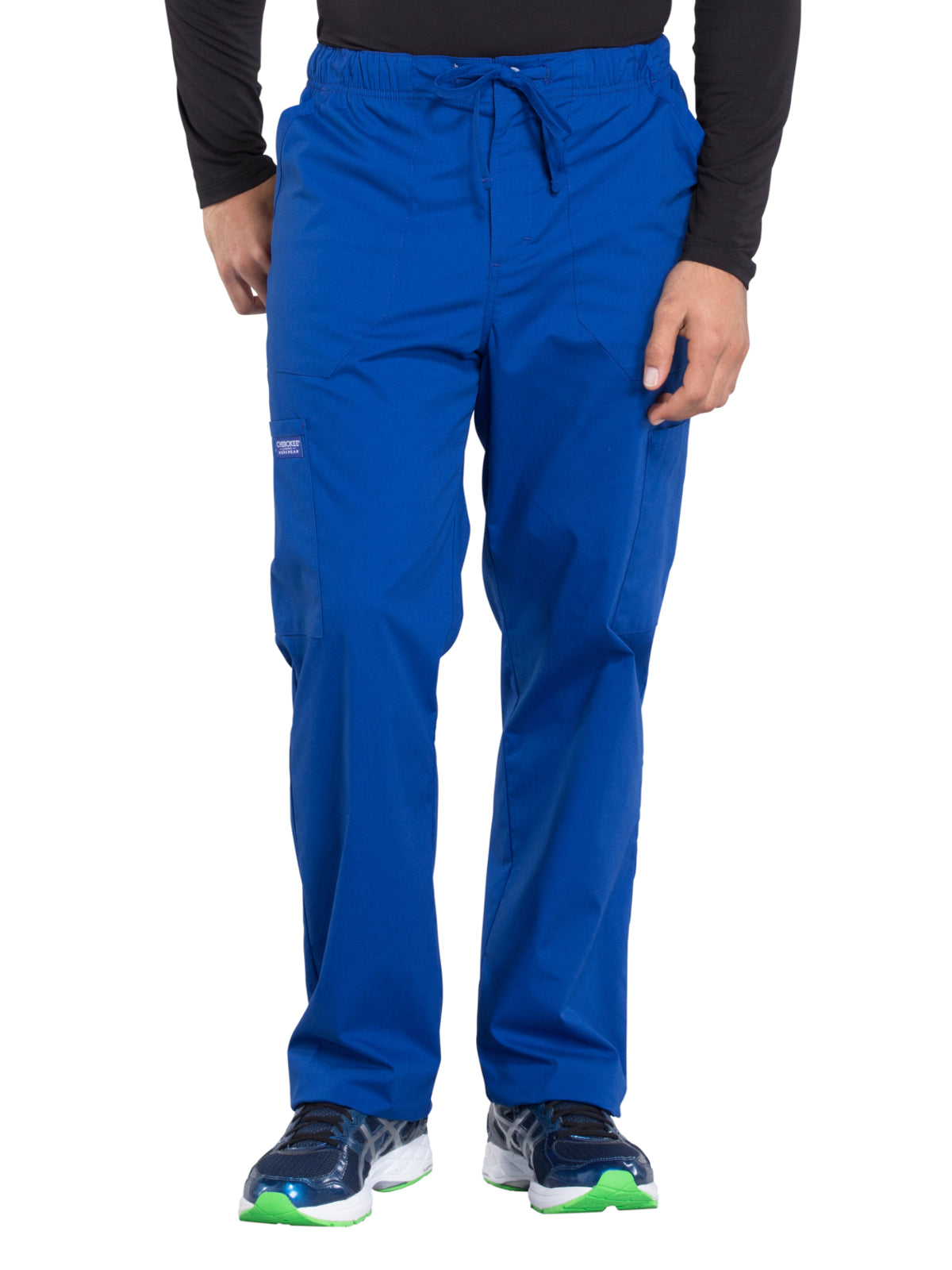 Men's Tapered Leg Fly Front Cargo Pant - WW190 - Galaxy Blue