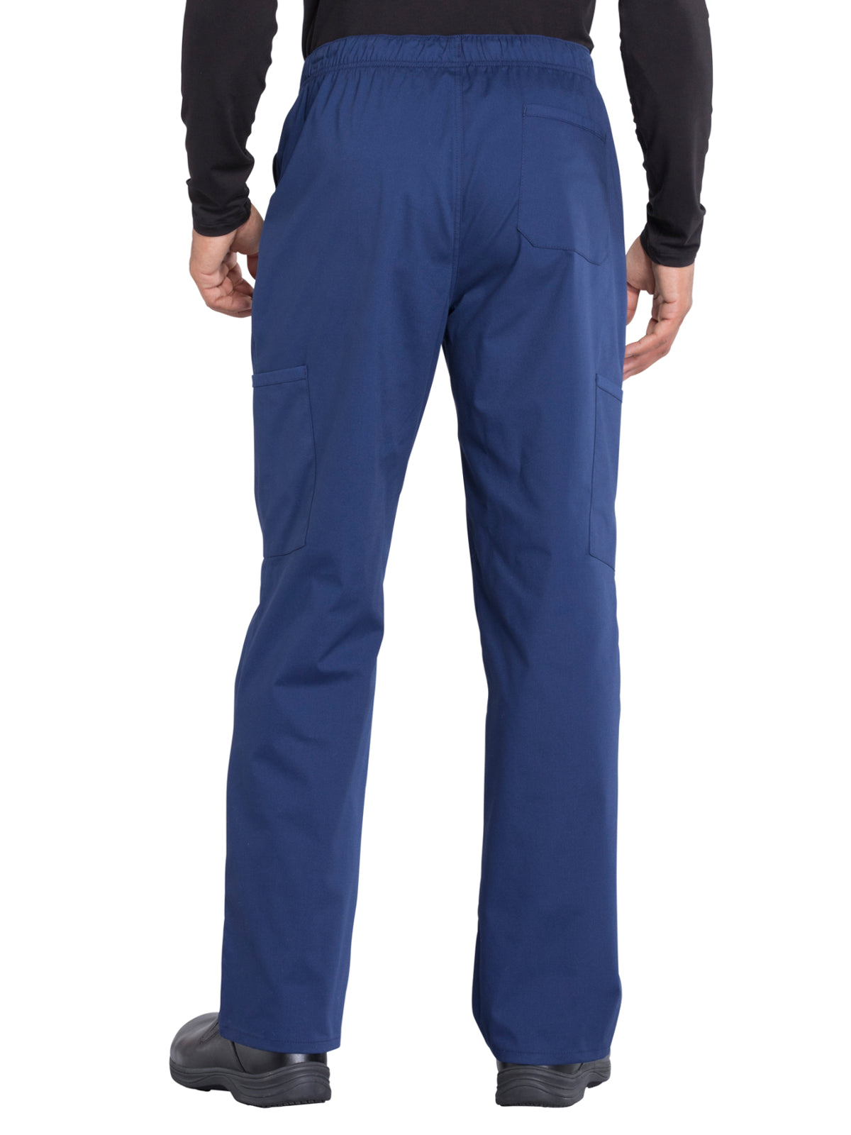 Men's Tapered Leg Fly Front Cargo Pant - WW190 - Navy