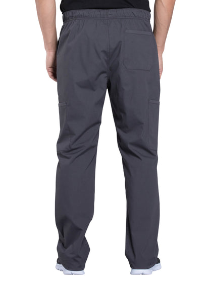 Men's Tapered Leg Fly Front Cargo Pant - WW190 - Pewter