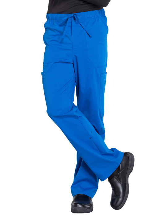 Men's Tapered Leg Fly Front Cargo Pant - WW190 - Royal