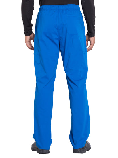 Men's Tapered Leg Fly Front Cargo Pant - WW190 - Royal