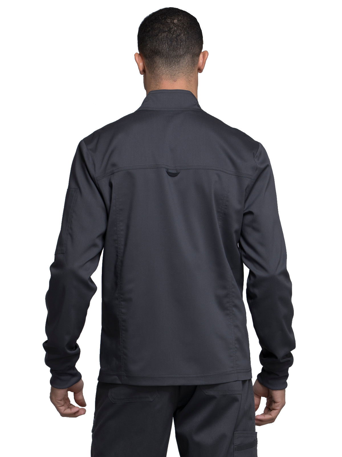 Men's 5-Pocket Zip Front Jacket - WW320 - Pewter