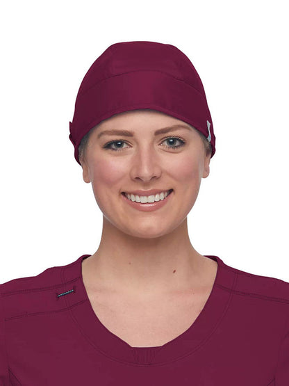 Unisex Scrub Hat - WW507AB - Wine