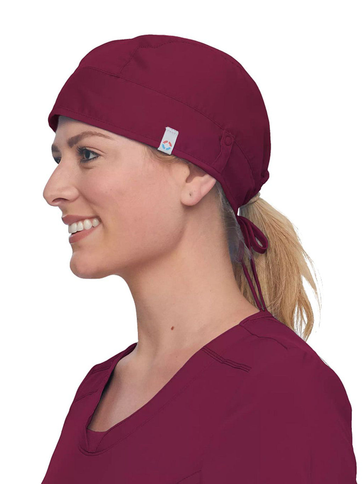 Unisex Scrub Hat - WW507AB - Wine