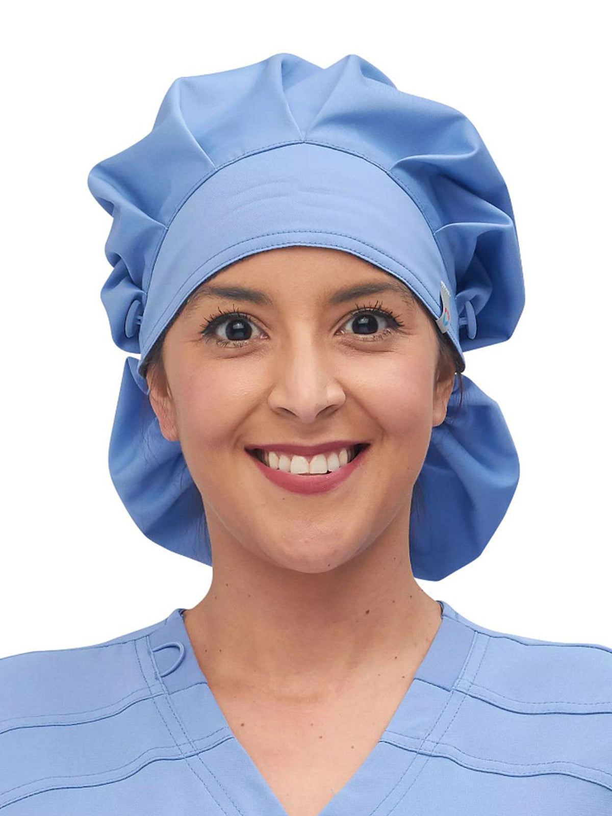 Unisex Bouffant Scrub Hat - WW508AB - Ciel Blue