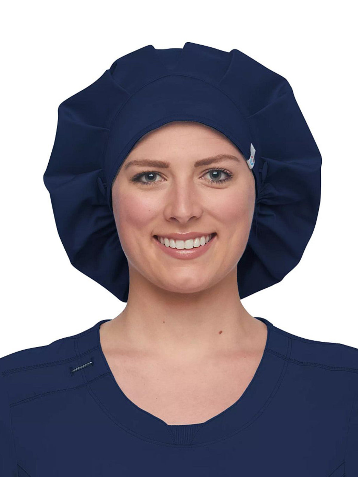 Unisex Bouffant Scrub Hat - WW508AB - Navy