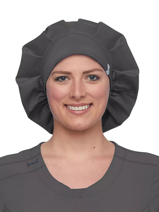 Unisex Bouffant Scrub Hat - WW508AB - Pewter