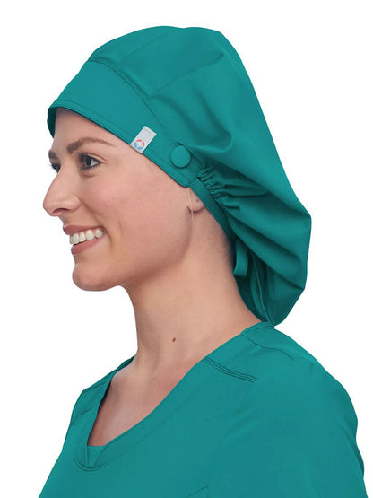 Unisex Bouffant Scrub Hat - WW508AB - Teal Blue