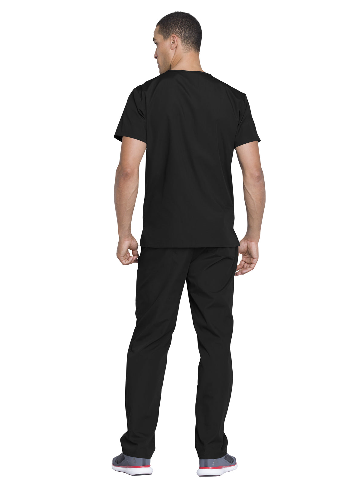 Unisex Scrub Top and Pant Set - WW530C - Black