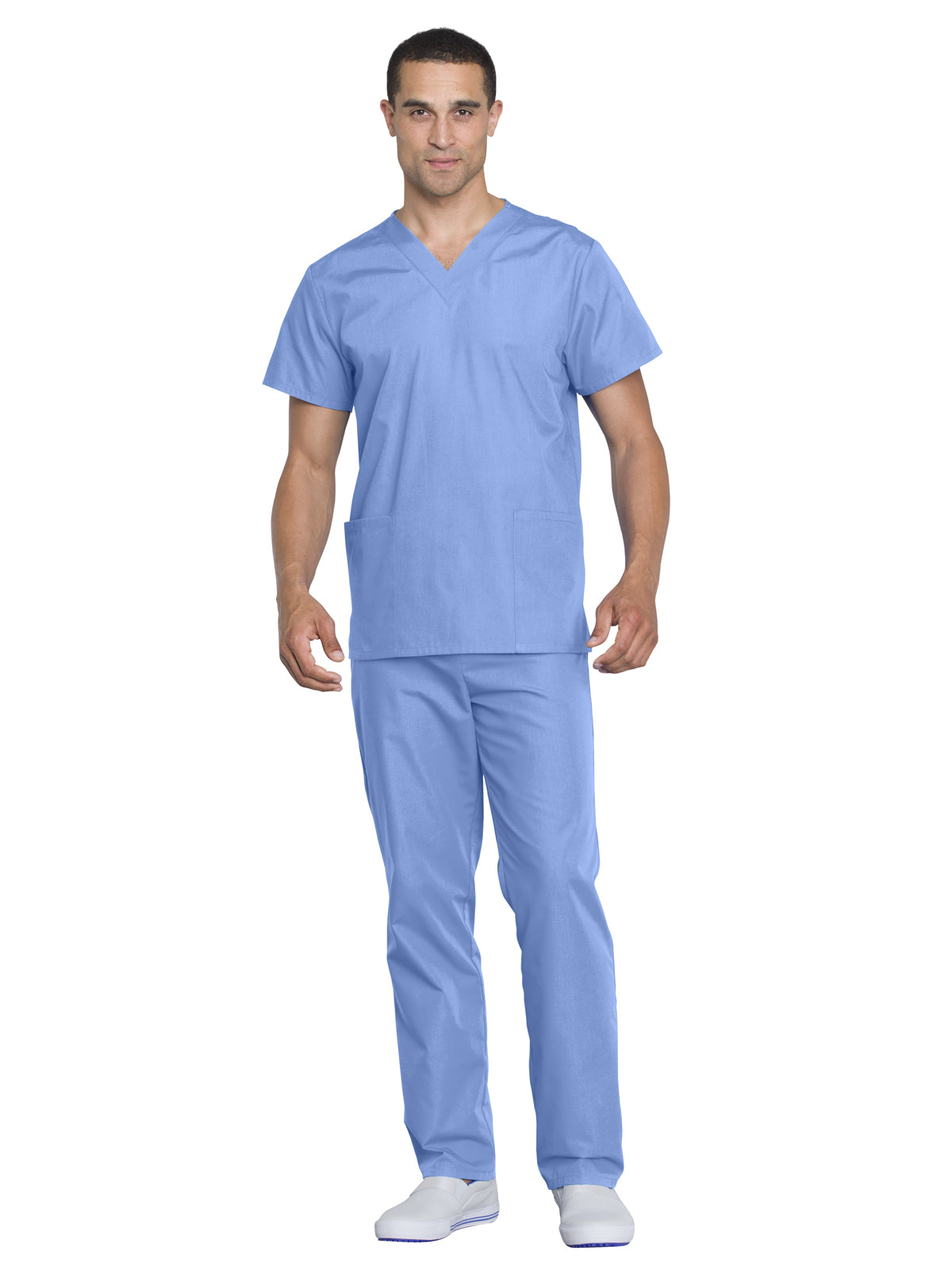 Unisex Scrub Top and Pant Set - WW530C - Ciel