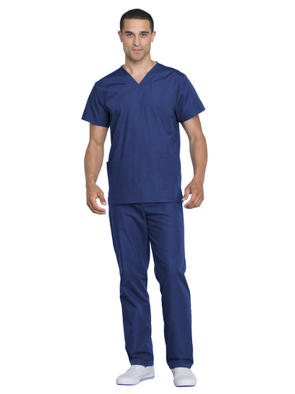 Unisex Scrub Top and Pant Set - WW530C - Galaxy Blue