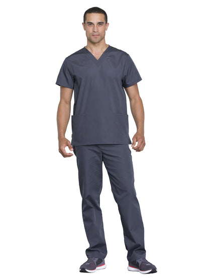 Unisex Scrub Top and Pant Set - WW530C - Pewter