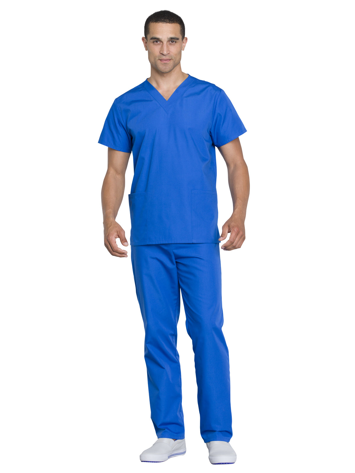 Unisex Scrub Top and Pant Set - WW530C - Royal