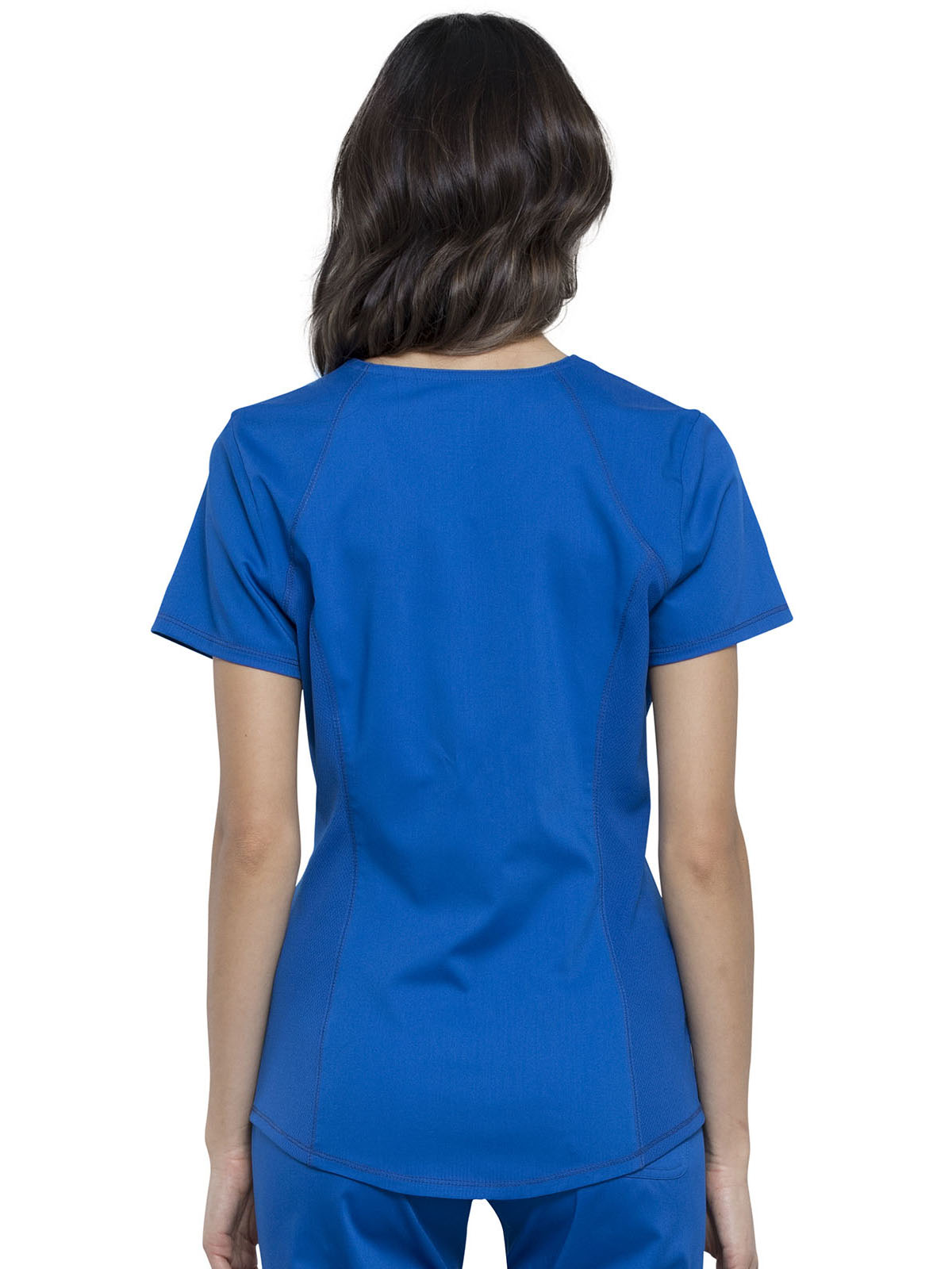 Women's 2-Pocket V-Neck Scrub Top - WW601 - Royal