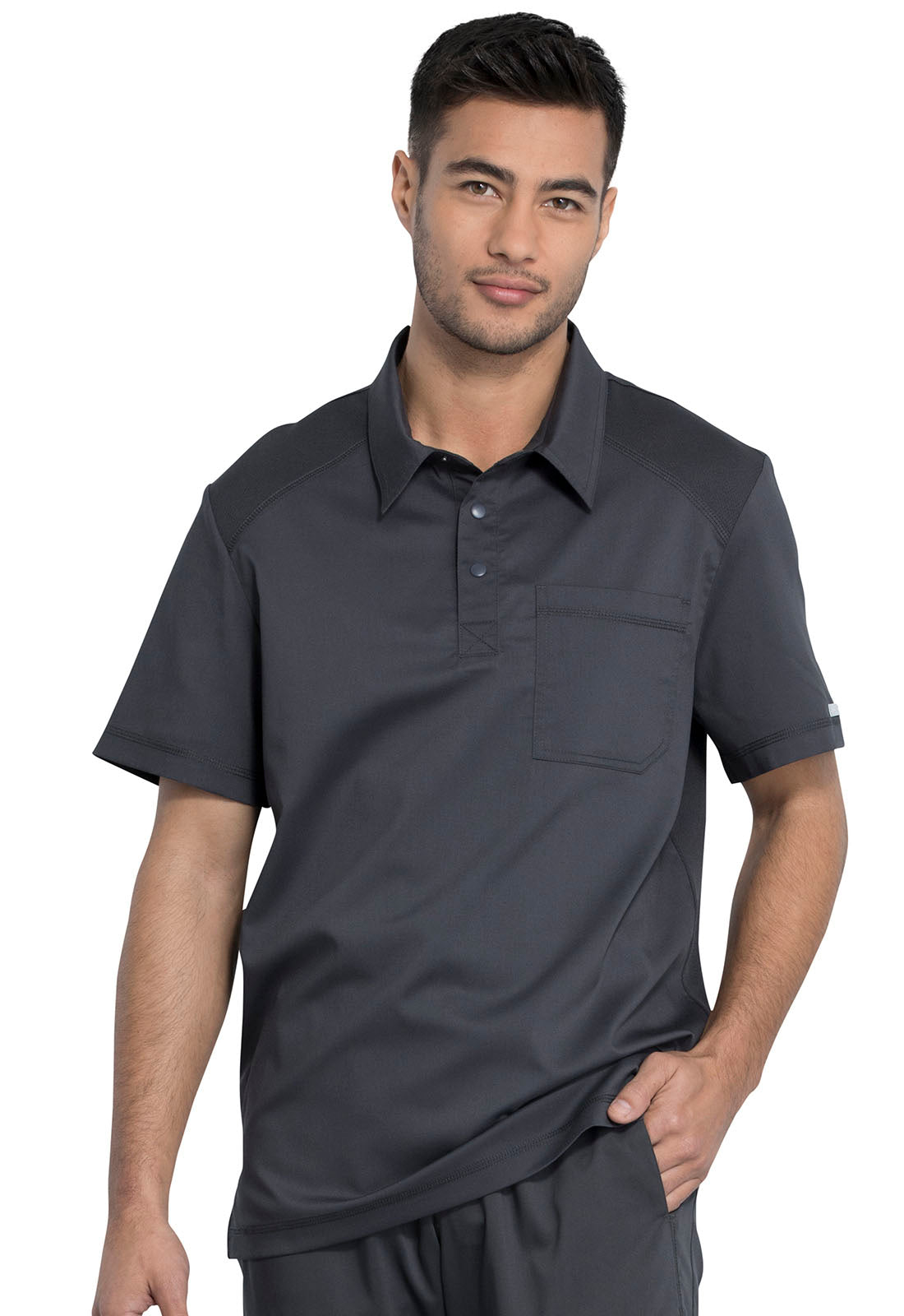 Men's Polo Shirt - WW615 - Pewter