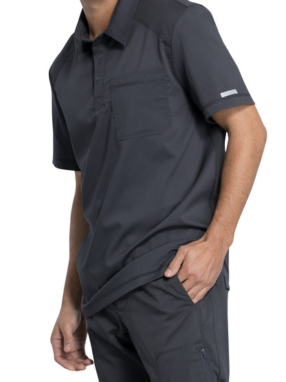 Men's Polo Shirt - WW615 - Pewter