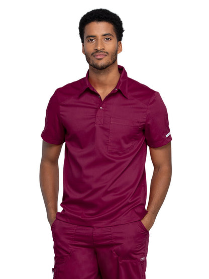 Men's Polo Shirt - WW615 - Wine