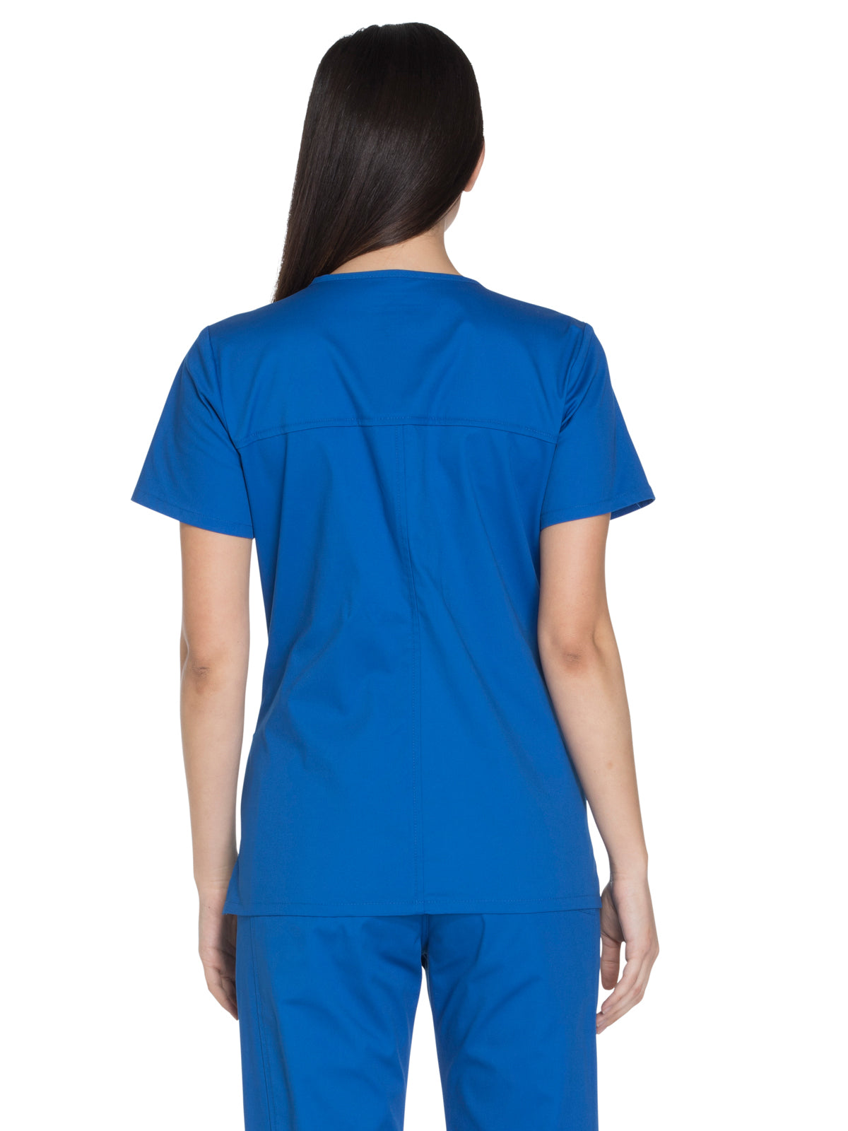 Women's 3-Pocket V-Neck Scrub Top - WW630 - Royal