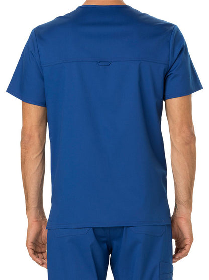 Men's 1-Pocket Tuckable V-Neck Top - WW690 - Galaxy Blue