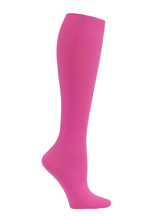4 Single Pairs of Support Socks - YTSSOCK1 - Glowing Pink