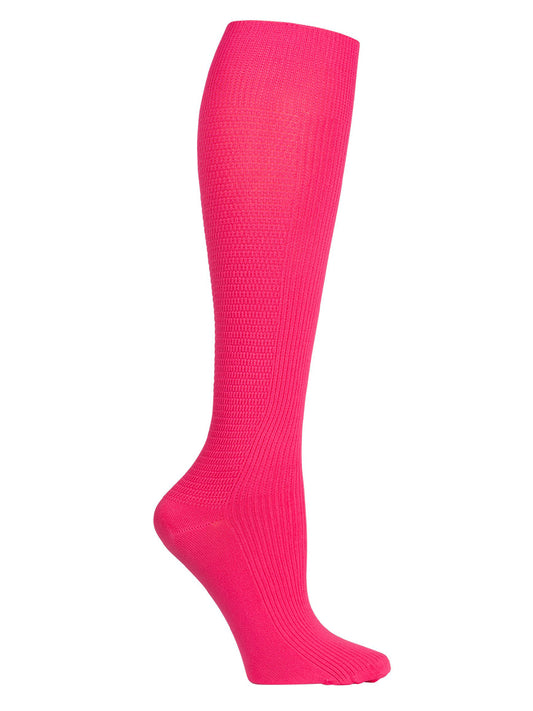 4 Single Pairs of Support Socks - YTSSOCK1 - Neon Pink