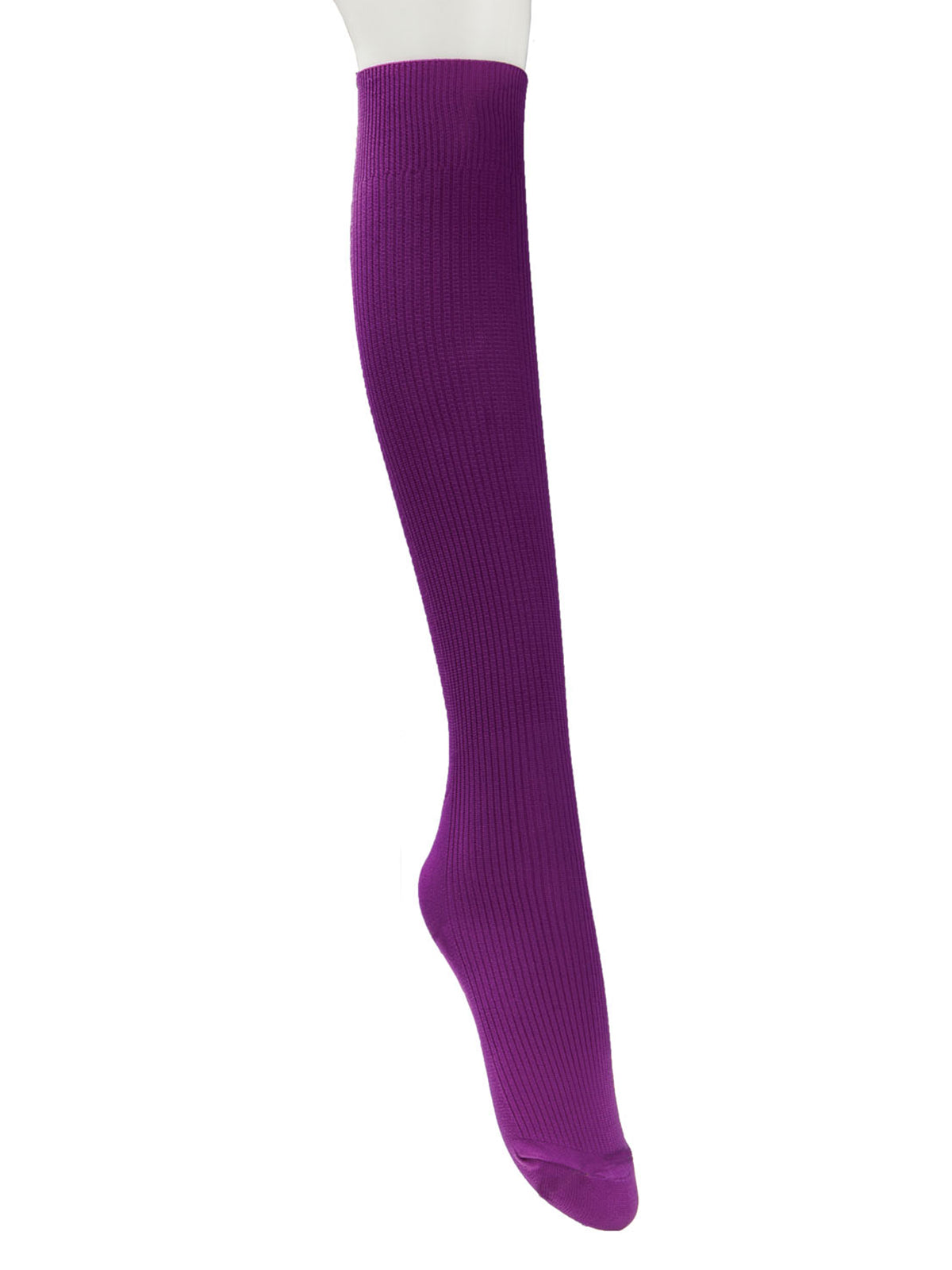 Women's 4 Single Pairs of Support Socks - YTSSOCK1 - Neon Purple