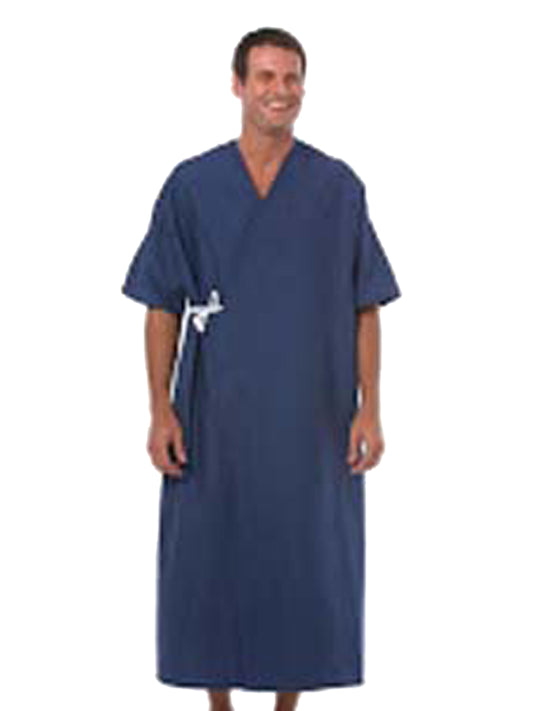 Unisex Examination Patient Gown - 629 - Navy