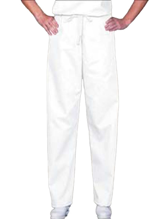 Unisex Reversible Drawcord Scrub Pants - 811 - White