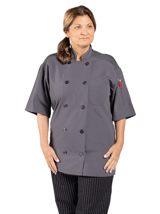 Unisex Chef Coat - 0421 - Slate