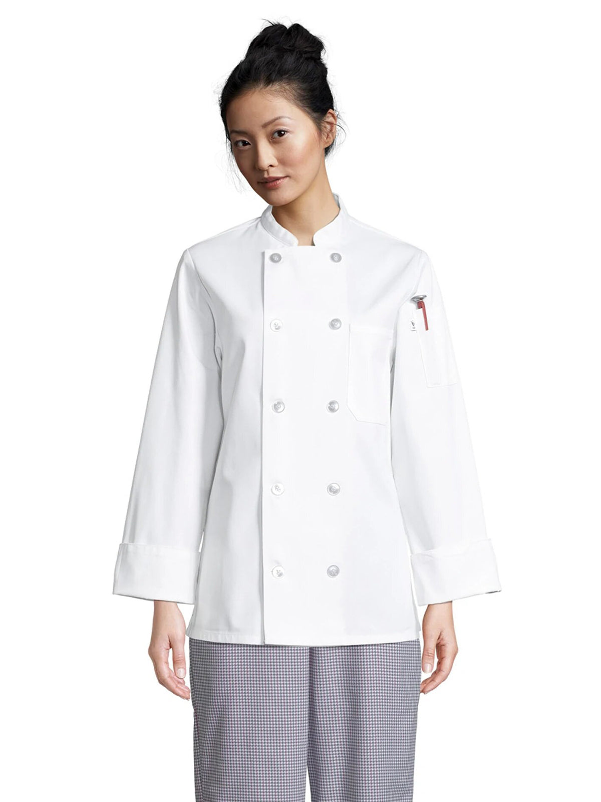 Women's Chef Coat - 0475 - White