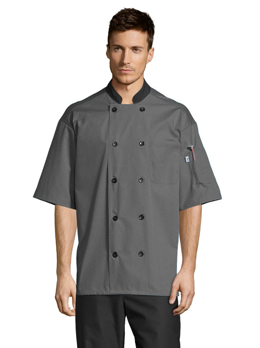 Unisex Chef Coat - 0494 - Slate