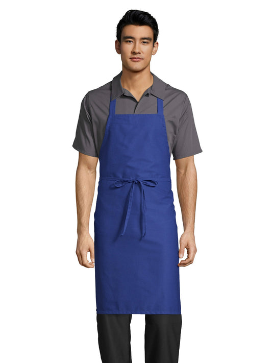 Unisex No Pocket Apron - 3000 - Royal