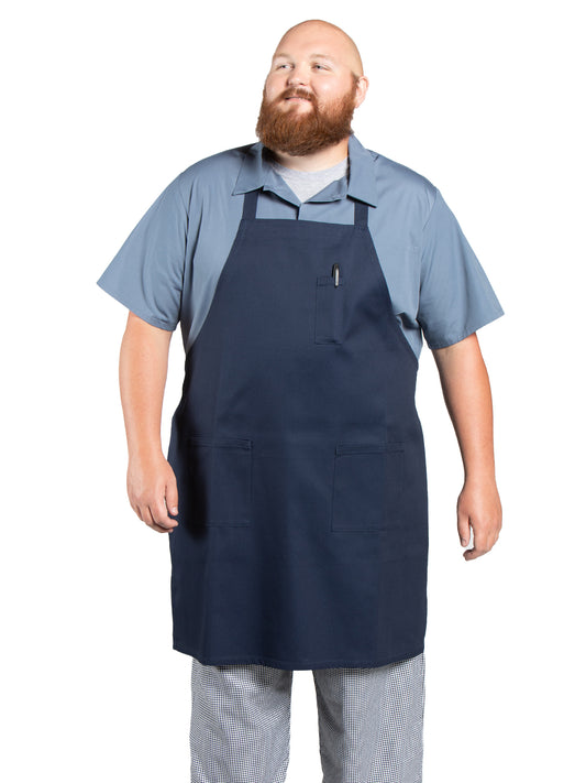 Unisex Pencil Pocket Apron - 3004 - Navy