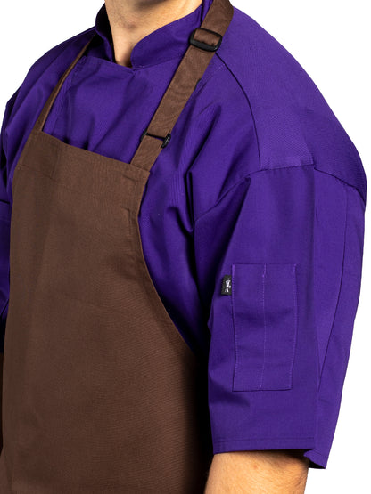 Unisex Adjustable Neck Apron - 3010 - Brown