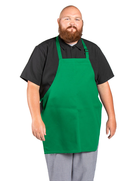 Unisex Adjustable Neck Apron - 3010 - Kelly