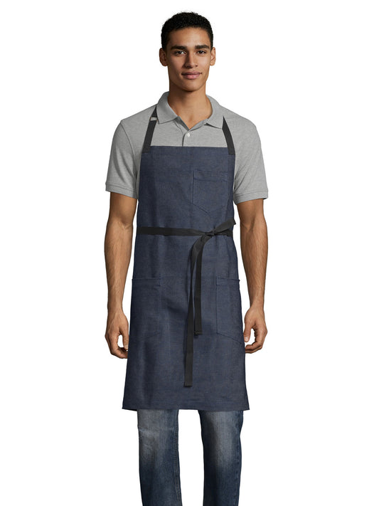 Unisex Apron - 3104 - Indigo Denim