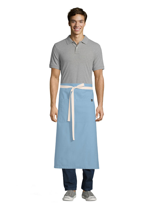 Unisex Apron - 3119 - Sky Blue Canvas