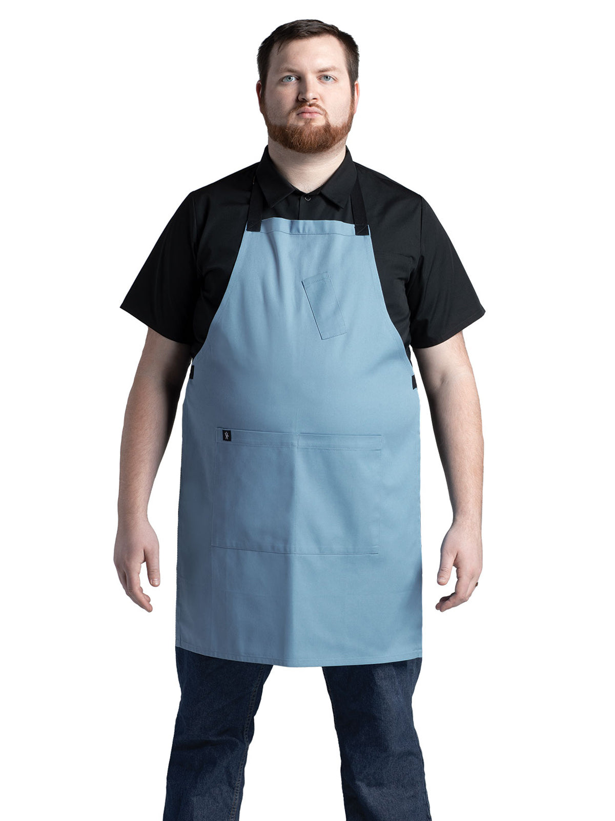 Unisex Apron - 3128 - Blue Gray