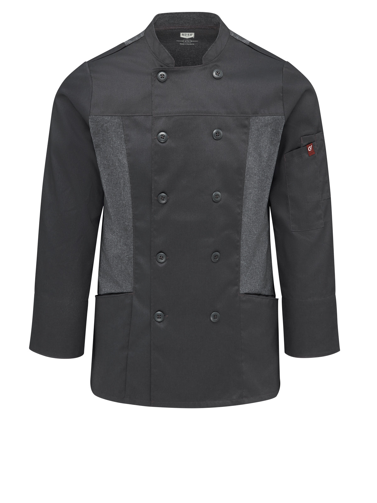 Women's Deluxe Airflow Chef Coat - 053W - Charcoal