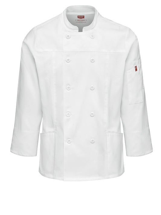 Women's Deluxe Airflow Chef Coat - 053W - White