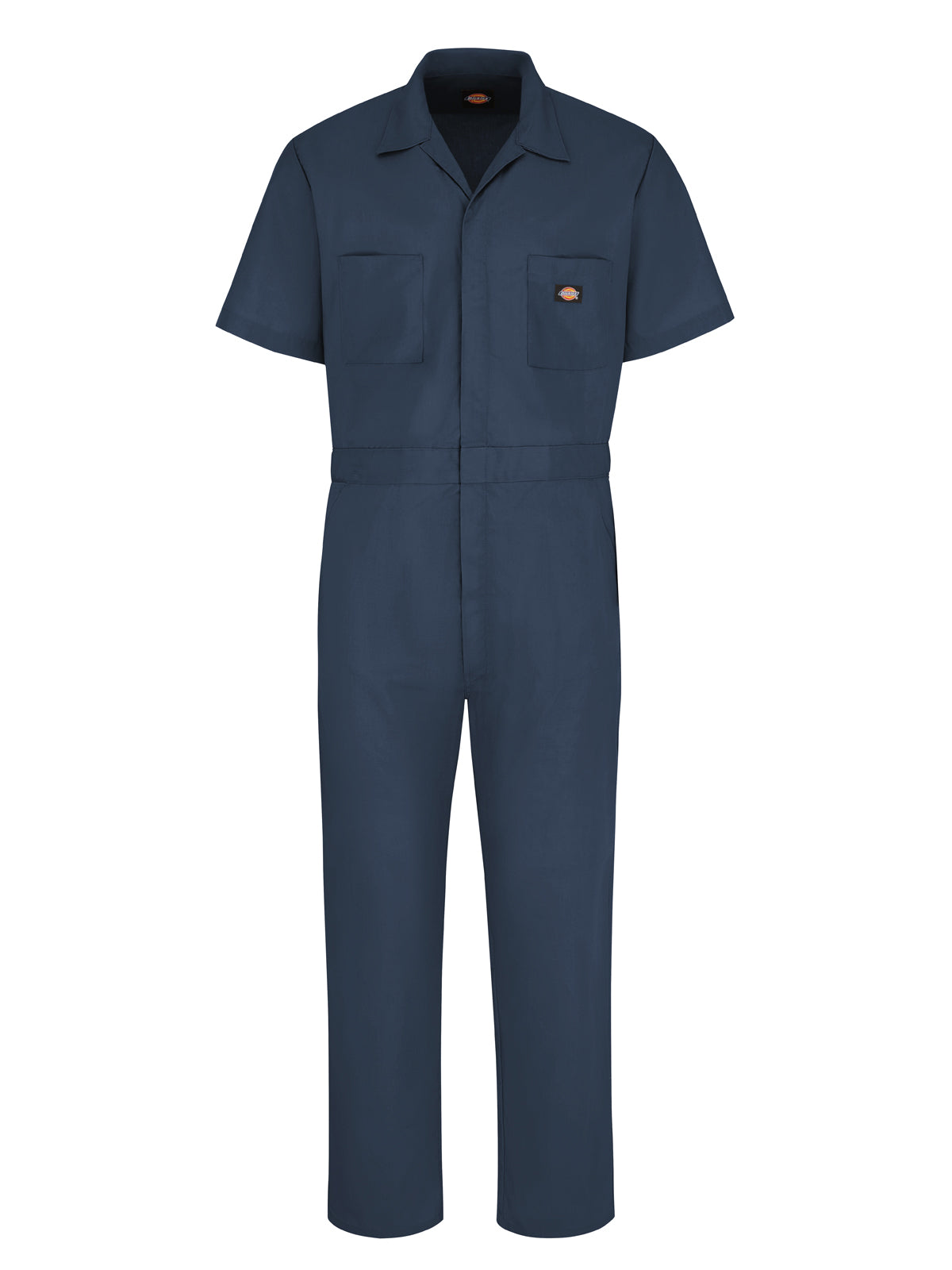 Unisex Industrial Short-Sleeve Coverall - 3339 - Dark Navy