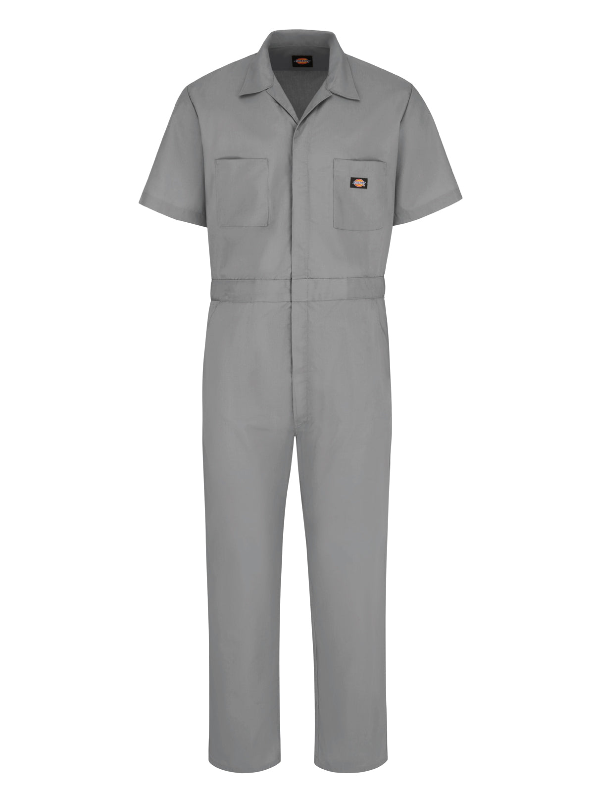 Unisex Industrial Short-Sleeve Coverall - 3339 - Gray