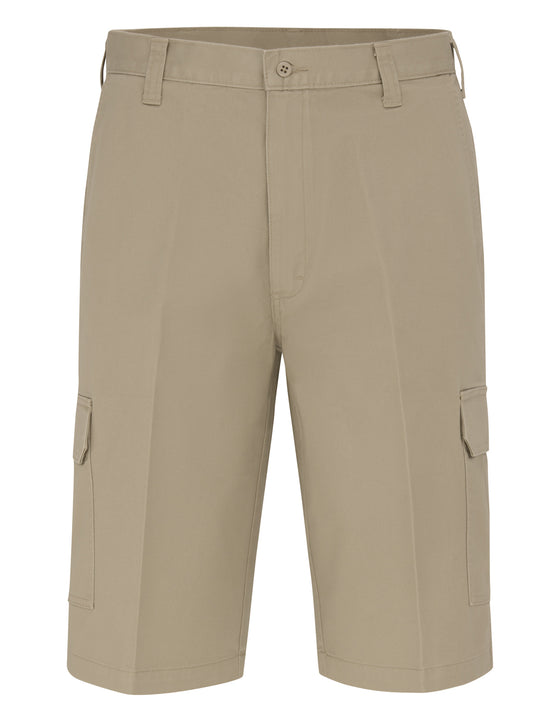 Men's Loose Fit Twill Cargo Shorts - 4321 - Rinsed Khaki