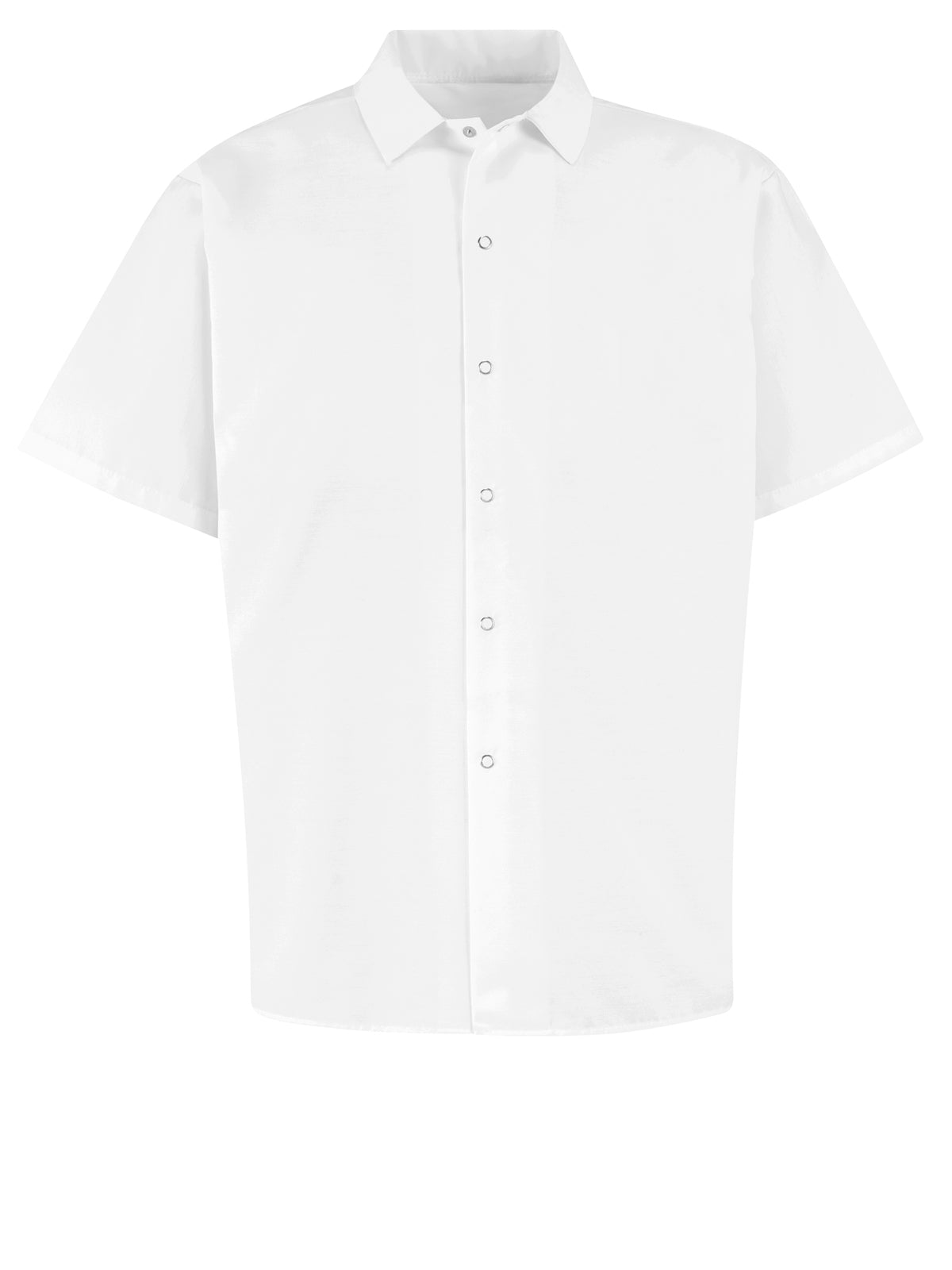 Unisex Short Sleeve Cook Shirt - 5035 - White