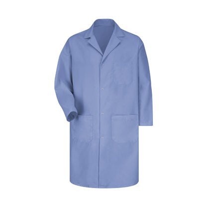 Men's Multi-Pocket 41.5" Gripper-Front Lab Coat - 5080 - Light Blue