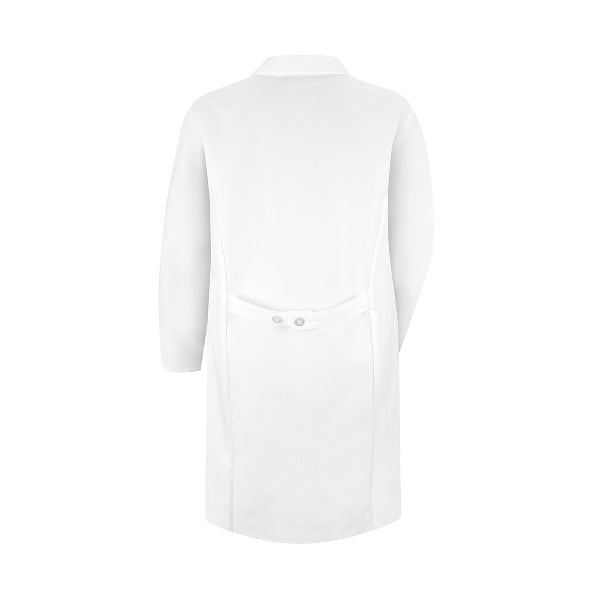 Women's Three-Pocket 37" Full-Length Lab Coat - 5210 - White