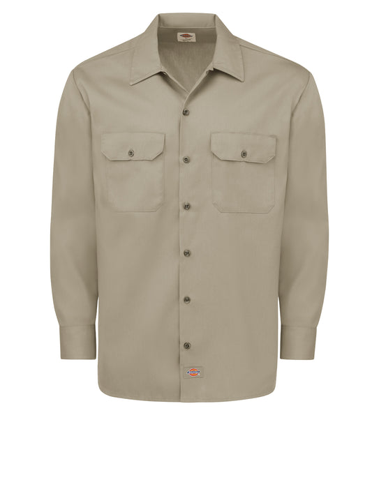 Men's Long Sleeve Traditional Work Shirt - 5574 - Desert Sand