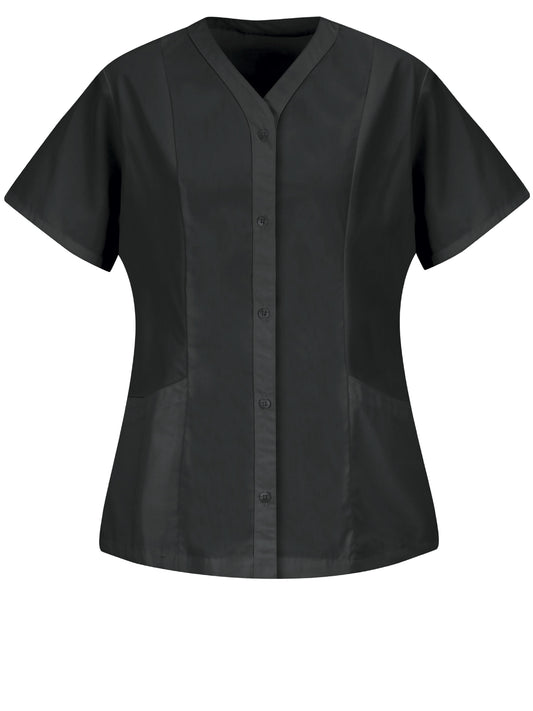 Women's Easy Wear Tunic - 9P01 - Black