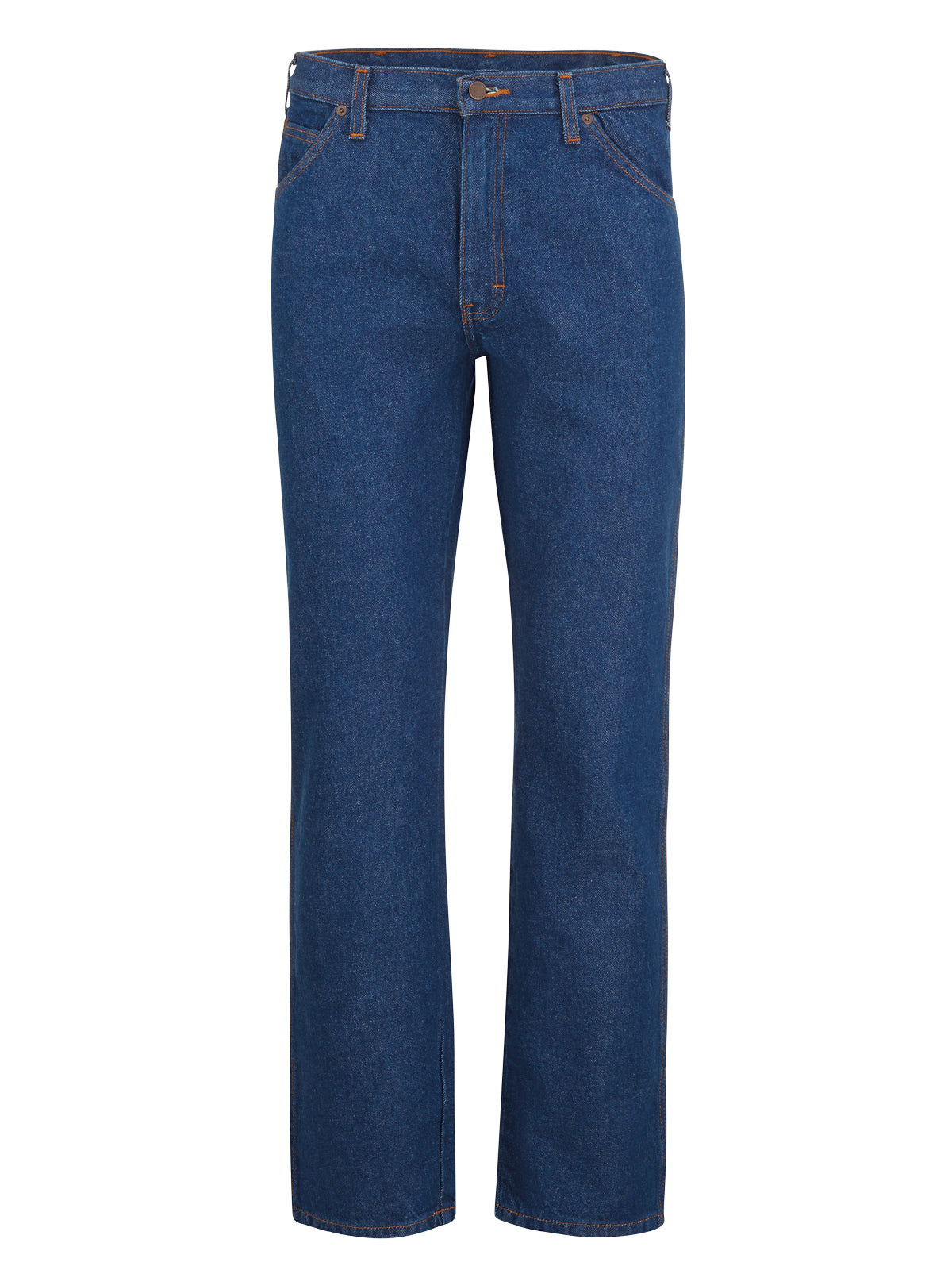 Men's Industrial Regular Fit Pant - C993 - Rinsed Indigo Blue