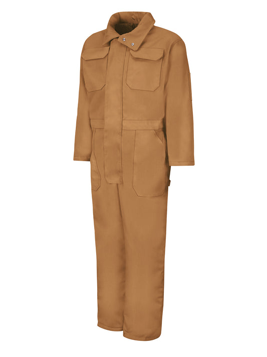 Men's Insulated Blended Duck Coverall - CD32 - Brown Duck